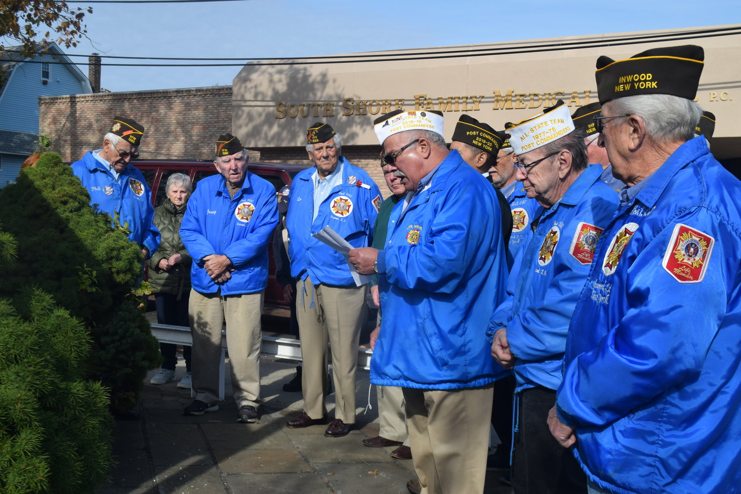 Inwood VFW Post 1582 marks Veterans Day Herald Community Newspapers